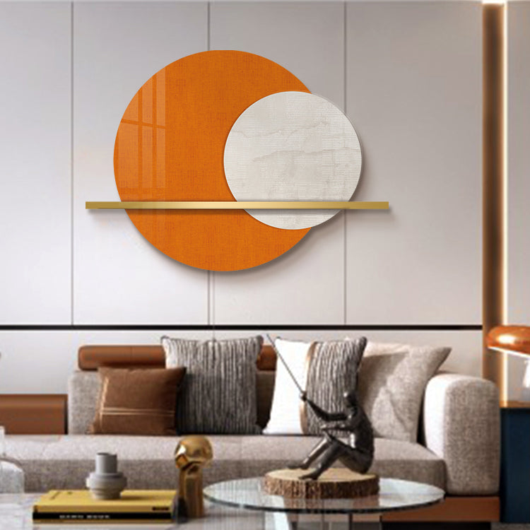 Exquisite circular art decoration wall hanging lamp LED