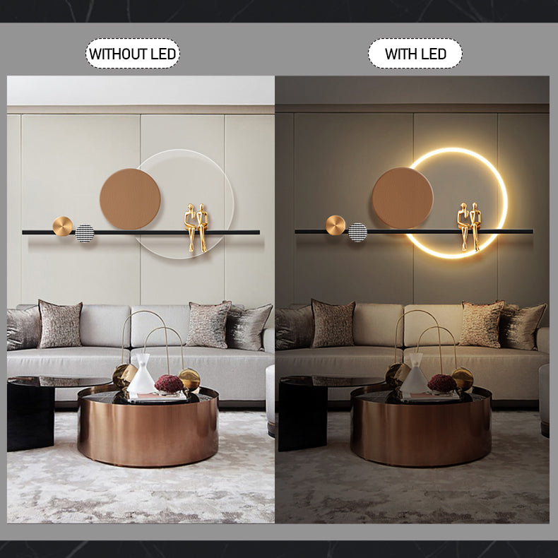 Romantic Immortal Beloved decoration wall hanging lamp LED
