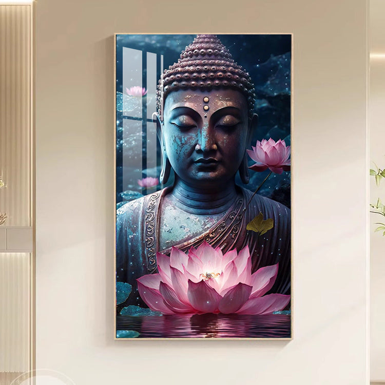 Modern Luxurious peacock crystal porcelain painting LED home decorative