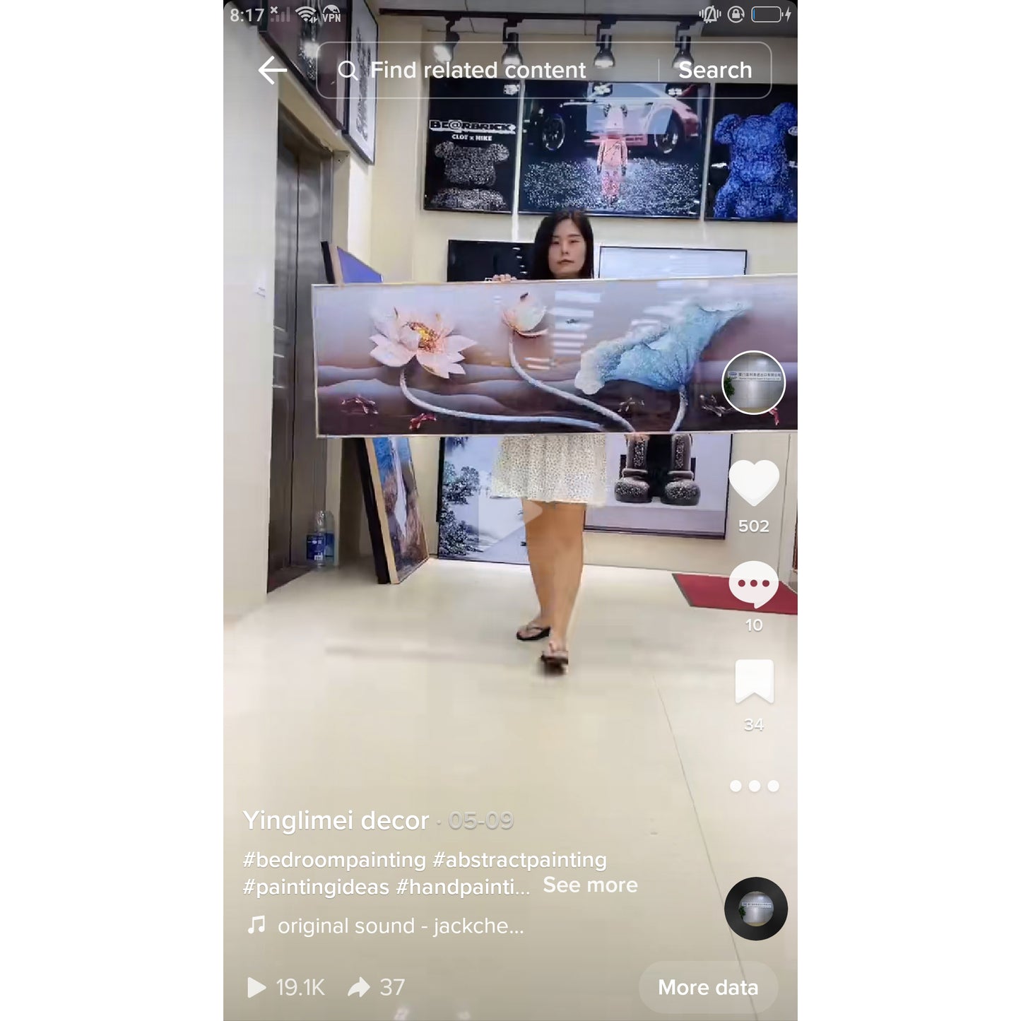 Banner Realistic Landscape Crystal Porcelain Wallart decoration Painting