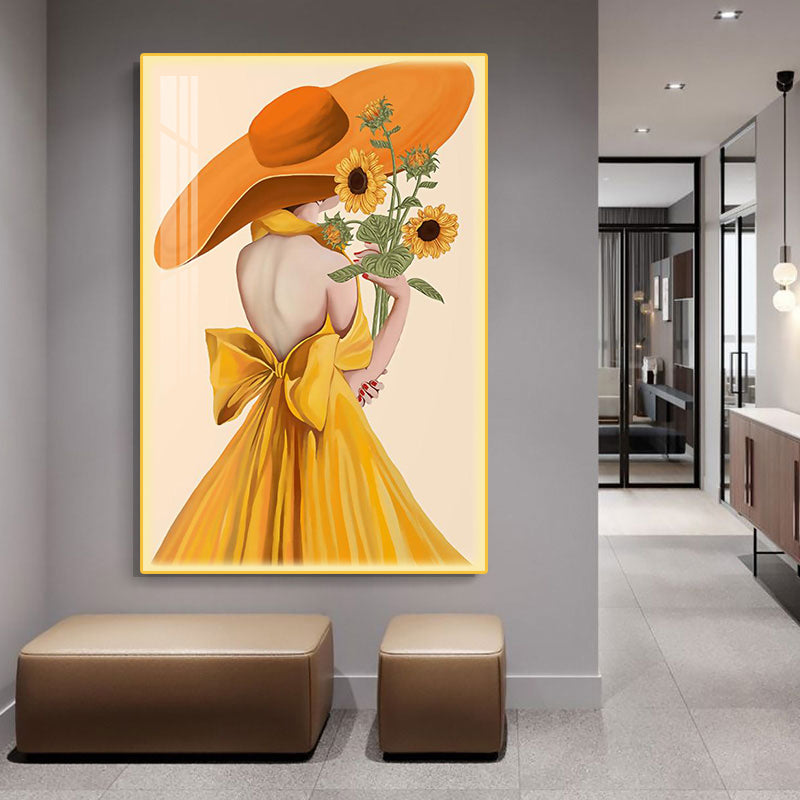 Basketball star porch crystal porcelain painting