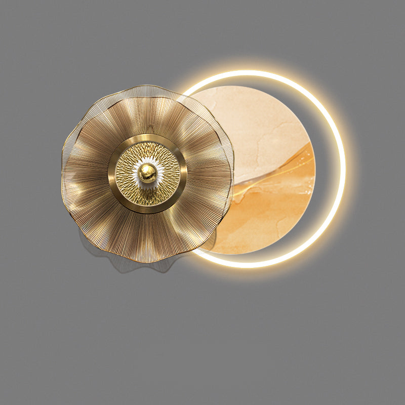 Exquisite Art Circular decoration wall hanging lamp LED