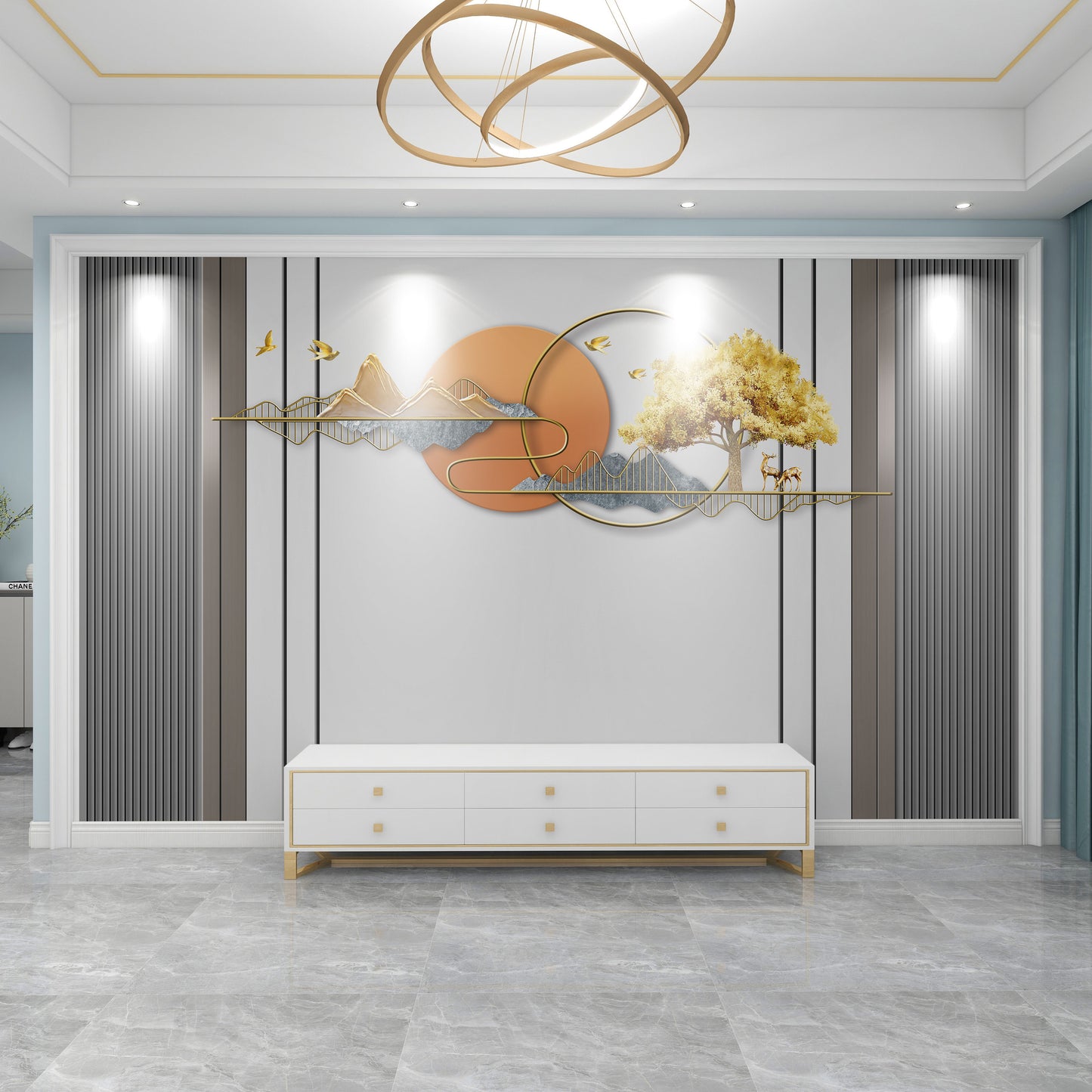 Multiple customized wallpapers, priced at unit price. Please contact customer service to adjust the price before placing more orders