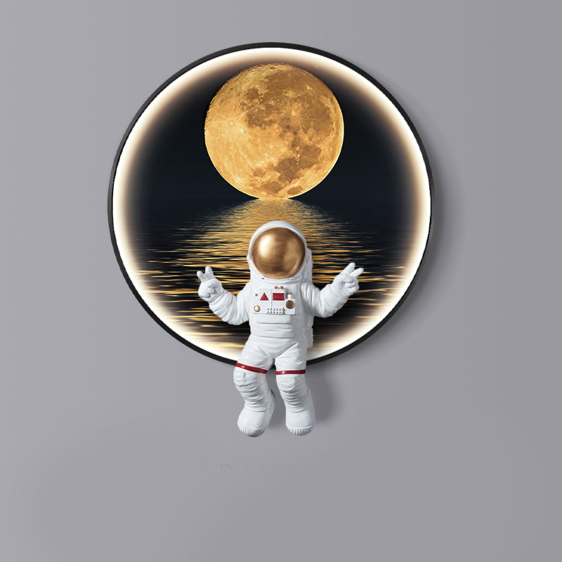 Exquisite Lunar Astronaut Series 1 decoration wall hanging lamp LED