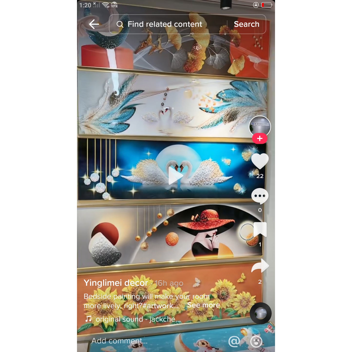 Banner Aesthetic abstract art Crystal Porcelain wall decoration Painting