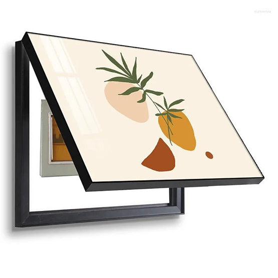 Electric Meter Box Cover | Electric meter box decorative painting Modern moose pattern