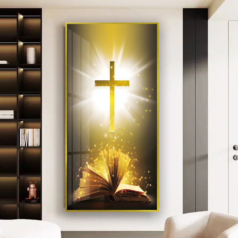 Crystal porcelain painting decoration wall Painting Decorative book