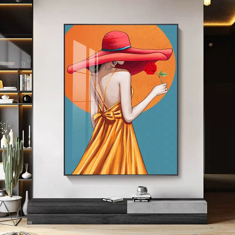 Basketball star porch crystal porcelain painting