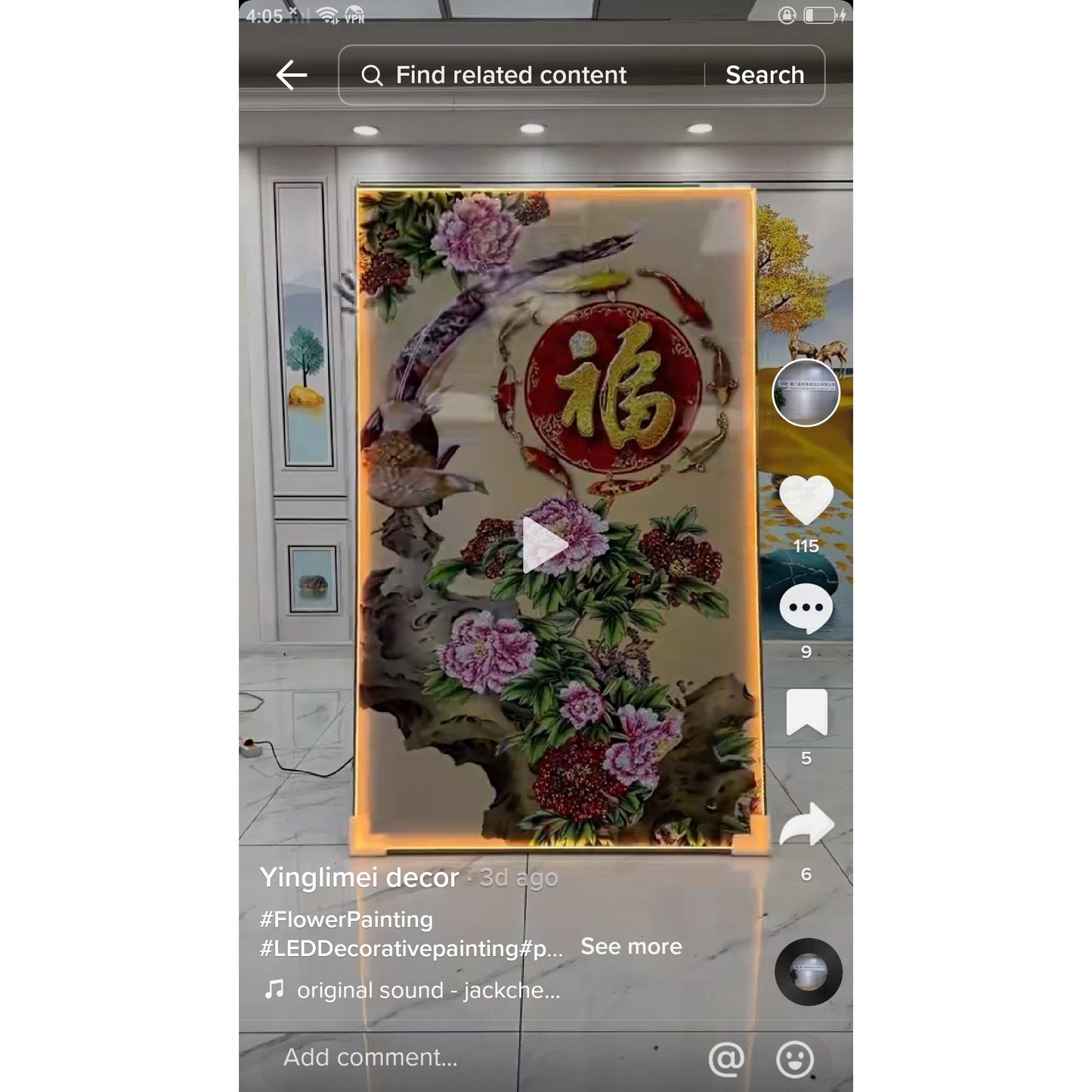 Sunflower crystal porcelain decoration