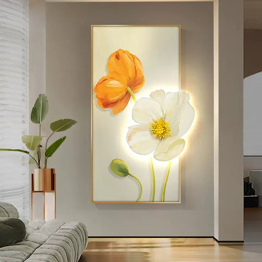 How to decorate the entrance after renovation? Wall Art Recommendation