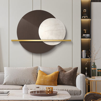 Exquisite circular art decoration wall hanging lamp LED