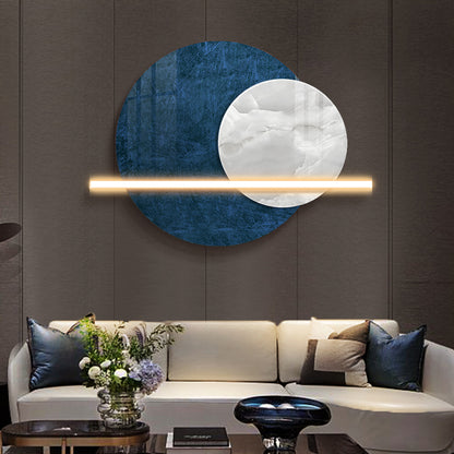 Exquisite circular art decoration wall hanging lamp LED