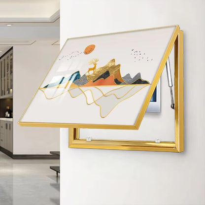 Electric Meter Box Cover | Electric meter box decorative painting flowers