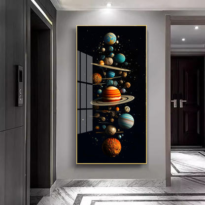 Crystal porcelain painting decoration wall Painting Decorative stars