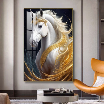 Boutique animals LED Crystal Porcelain Wall Decorative Painting