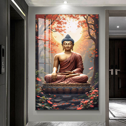 Modern high-definition printing of floral crystal porcelain painting LED