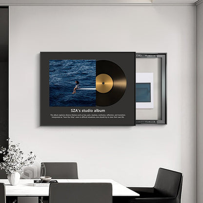 Electric Meter Box Cover | Creative Landscape Electric Meter Box Crystal Porcelain Painting