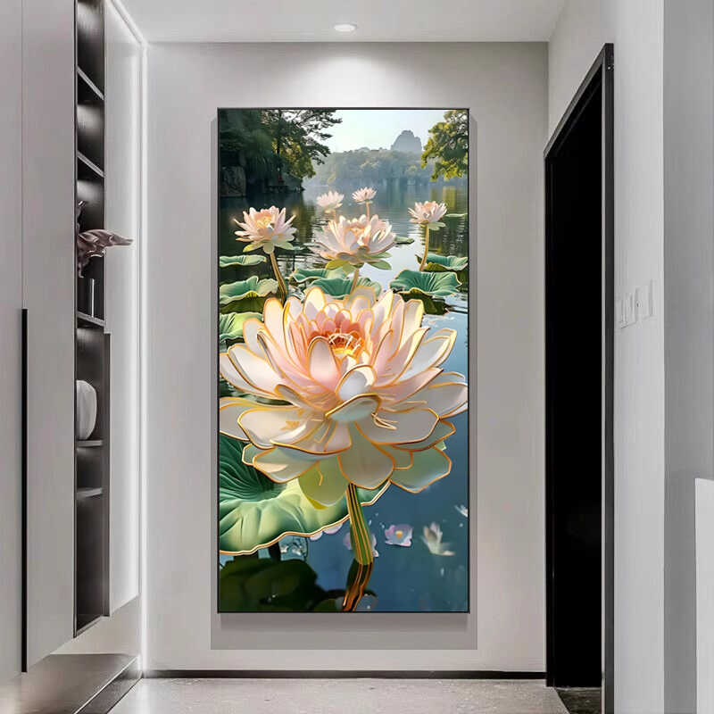 New Chinese style golden elk decorative painting