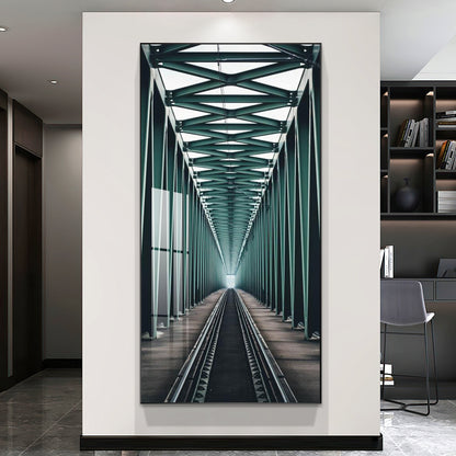 Modern abstract space architectural decoration painting