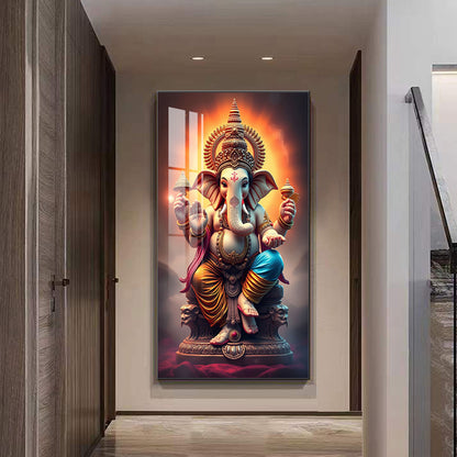 Abstract graphic art Animal elephant decorative paintingart