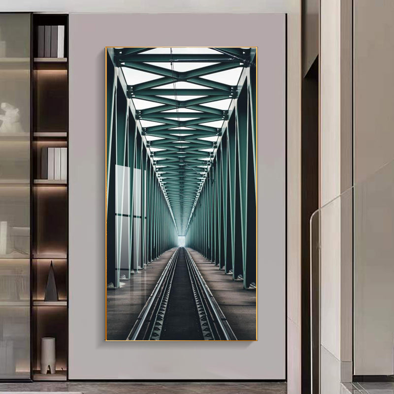 Modern abstract space architectural decoration painting