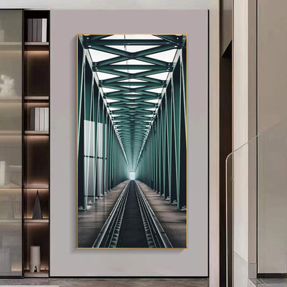 Modern abstract space architectural decoration painting