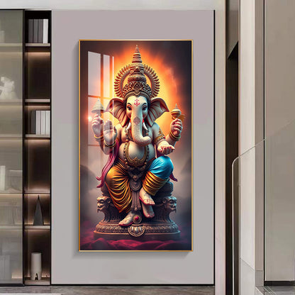 Abstract graphic art Animal elephant decorative paintingart