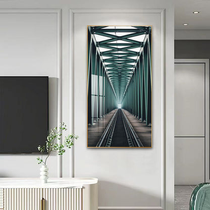 Modern abstract space architectural decoration painting