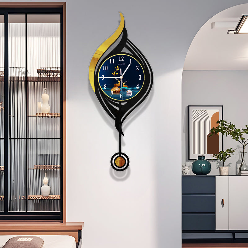 Fashion Styling clock decoration painting wall art