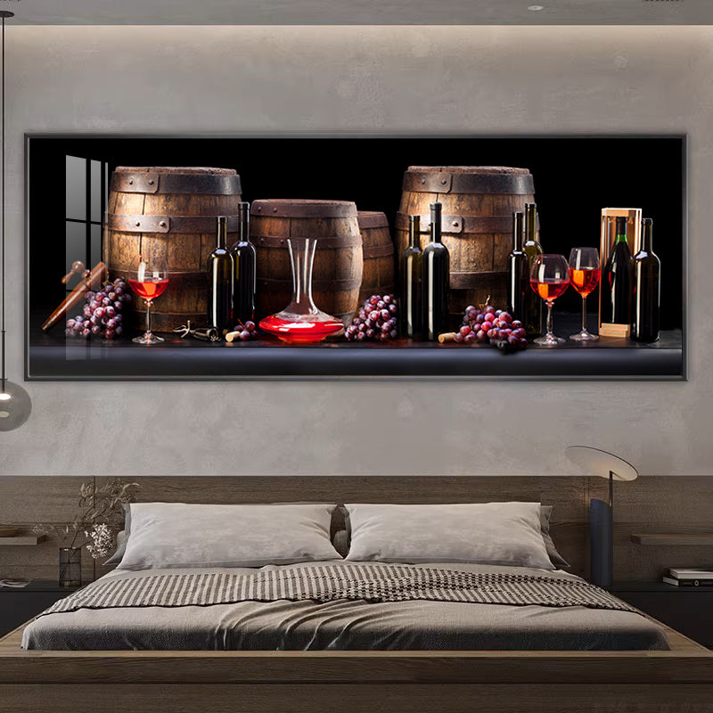 Light luxury lucky golden tree decorative painting