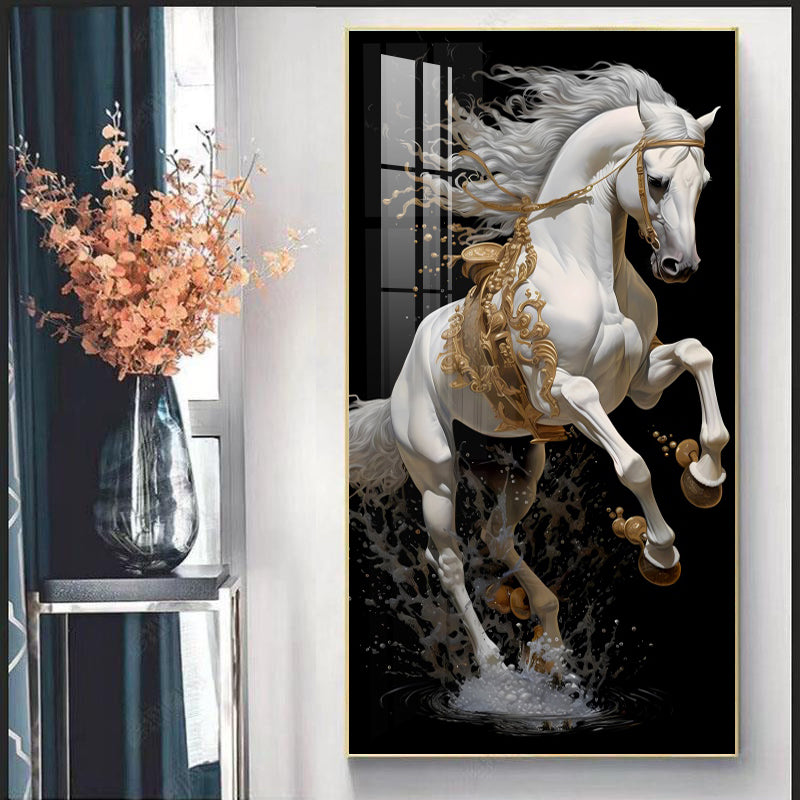 Horse high-end hairpin decoration wall Painting Decorative art