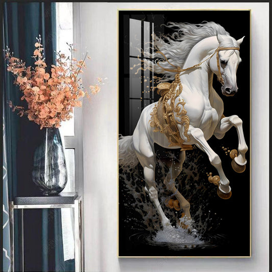 Horse high-end hairpin decoration wall Painting Decorative art