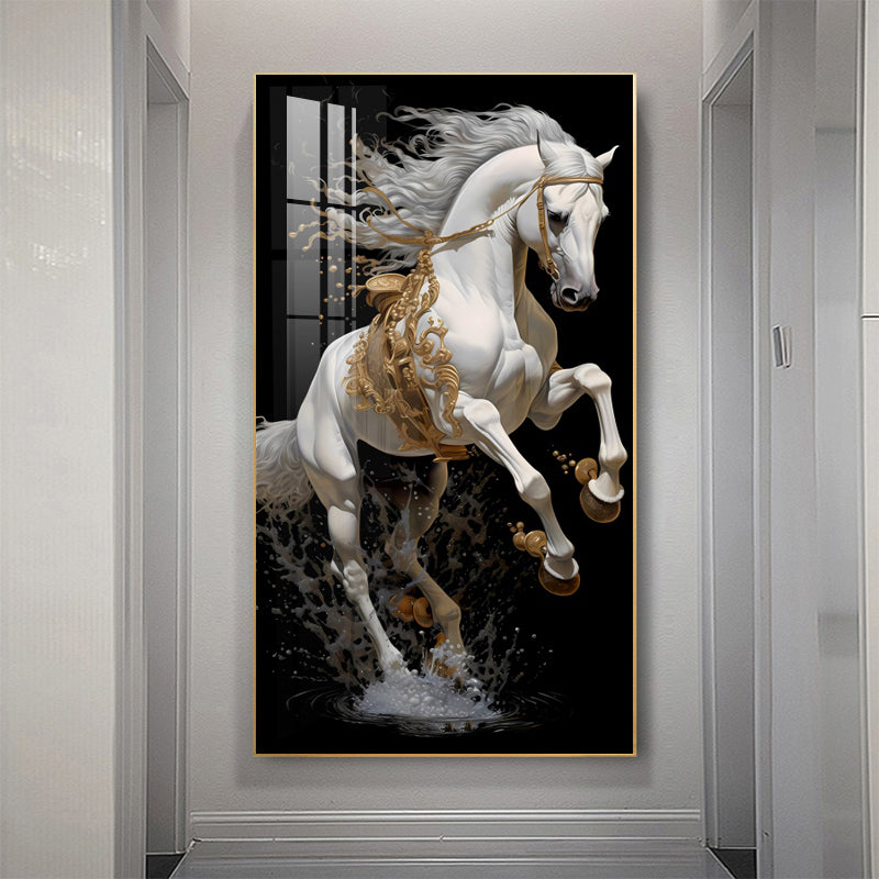 Horse high-end hairpin decoration wall Painting Decorative art
