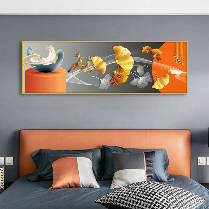 Banner Aesthetic abstract art Crystal Porcelain wall decoration Painting