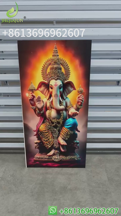 Abstract graphic art Animal elephant decorative paintingart