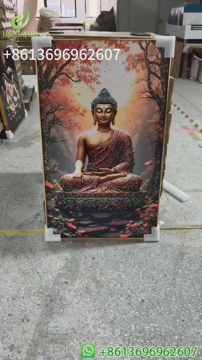 Horse to Success Decorative Crystal Porcelain Painting