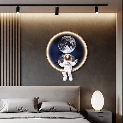 Exquisite Lunar Astronaut Series 1 decoration wall hanging lamp LED